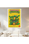 Teenage Mutant Ninja Turtles Wall Cloth Wall Tapestry First Quality Satin Fabric Poster - 2