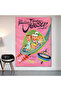 The Jetsons Wall Covering Wall Tapestry First Quality Satin Fabric Poster