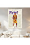 Kobe Bryant Wall Cloth Wall Tapestry First Quality Satin Fabric Poster - 2