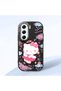 Tecno Camon 40 Pro 5g Compatible Case Camera Protector Black Silicone Couple Phone Case Kitty Pattern