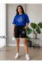 T-Shirt Shorts 2-Piece Combination Thin, Sweat-Absorbing Summer Women's Face Printed Women's / Girls' Model