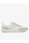 Low Top Lace up Lth Mix Men's White Sneaker - 2
