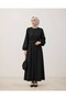 Birit Buttoned Belted Cupra Dress Anka261031 - 3