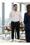 10XL 100% Cotton Relaxed Fit Summer White Men's Shirt - 2
