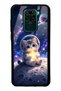 Xiaomi Redmi Note 9 Starlight Space Kitty Design Glossy Phone Case