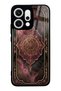 Oppo Reno 14 Rosewood Ottoman Medallion Design Glossy Phone Case
