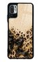 Xiaomi Redmi Note 10 5g Golden Leopard Heart Design Glossy Phone Case
