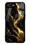 Oppo A5S Obsidian Gold Flow Design Glossy Phone Case