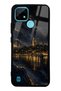 Realme C21 Golden Galata Night Design Glossy Phone Case
