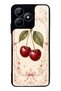 Realme C53 Glossy Phone Case with Vintage Cherry Blossom Design