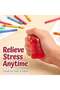 Sensory Stress Cube – High-Density Gel Filled Squishy Fidget Toy for Kids & Adults | Premium Matte Texture Stress Ball for Anxiety Relief & Autism Support | Durable Office Desk Decompression Ac - 3