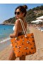 Luxurious, Water and Sand Repellent, Zippered Beach Bag - 2