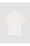Vizyon New Season White Resort Collar Men's Textured Shirt - 7