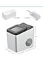 Countertop Bullet Ice Maker | 1.8L Tank, 12kg/24H, Fast 6-8 Min Cycle, UVA Clean, Stainless - 7