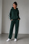 Women's Striped Detail Hooded Tracksuit Set