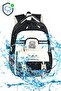 Imported Quality Accessories 26907 Primary School Middle School Bag with Wallet Black (Pen Holder with Gift) - 8