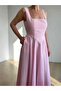 Waist Flounce Poplin Midi Dress - 3