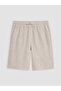 Lcw Kids Elastic Waist Striped Boys' Shorts