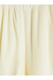 Yellow Polo Collar Girls' Shorts Set - 6