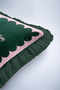 Fringed Pillowcase with Bee Figure - Elegan Animal-Themed Modern Pink Black Tassel Throw Pillow Cover - 8