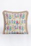 Sea Coast Cottage Motif Fringed Pillowcase-Marin Bohemian Beach Mink Tassel Throw Pillow Cover - 5