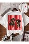 Women'S/Men's Animal Printed Round Neck Adult T-Shirt - 2