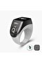 Jood 3 Air Smart Digital Zikr Ring with Qibla Finder & Charging Case (18,20,22mm) Gray - 2