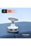 Vacuseal Smart Suction Magnetic Phone Mount with Adjustable Viewing Angle, N52 Magnets, 5.5" to 6.9" Device Compatibility, Strong Suction - White - 7
