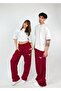 Vnm Embroidered Adjustable Leg Baggy Sweatpants That Can Be Worn in All Seasons - 3