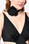 Women Solid Sleeveless Jumpsuit, Black - 3