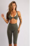 Seamless High Waist Capri Leggings - 2