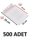 500 Pieces 15X20+5 cm Transparent Adhesive Gelatin Pouches Dowry Bags