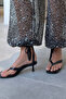 New Season Sequined Shalwar Trousers - Black - 5