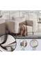 PIET SINGLE SEATER SOFA - LIGHT GREY - 2
