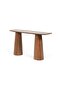 CAYMAN CONSOLE TABLE SOLID WOOD - BROWN" - 3