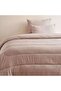 Satin Stripe 3-piece Full Comforter Set 160x220cm - Sand - 2