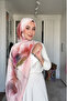 Premium French Silk Shawl Modern Abstract Patterned Hijab Shawl