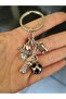 Soccer Football Themed Metal Keychain - 3