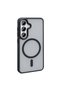Galaxy S24 Plus Case Magsafe Supported Camera Raised Silicone Matte Anti-Fingerprint Gzst - 3