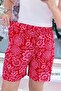Elastic Waist Viscose Shorts 6Y363 - 2