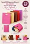 25 Pieces of Medium Size Gift Bags with Metallized El Handles, Single Pattern 30X40 - 3
