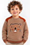 Boy's Handsome Detailed Winter Knit Sweater 23204