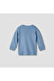 Cotton Long Sleeves Pyjama Set with Underwater Embroidery - 5