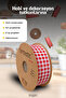 Pötikare Plaid Gingham Woven Ribbon 20mm 10 Meters - 3
