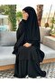 ملاءة سرير من قطعتين مع غطاء إبريزة أسود - 4