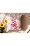 Pink Heart Patterned Leopard Pillow, Gift - 2