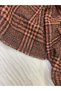 Plaid Wrinkled Fabric Lightweight and Stretchy - Tile Black Plaid - 3
