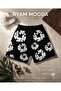 Mooda Oversize Shorts - 3D Puff Fluffy Floral Printed Cotton Shorts - 2