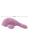 Embroidery Detailed Large Stuffed Plush Cute Seal Pillow 50X20 cm Sleeping and Play Companion - 3