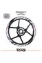 Yamaha yzf-r7 wide rim cover sticker decal model 16-piece set high quality stickers